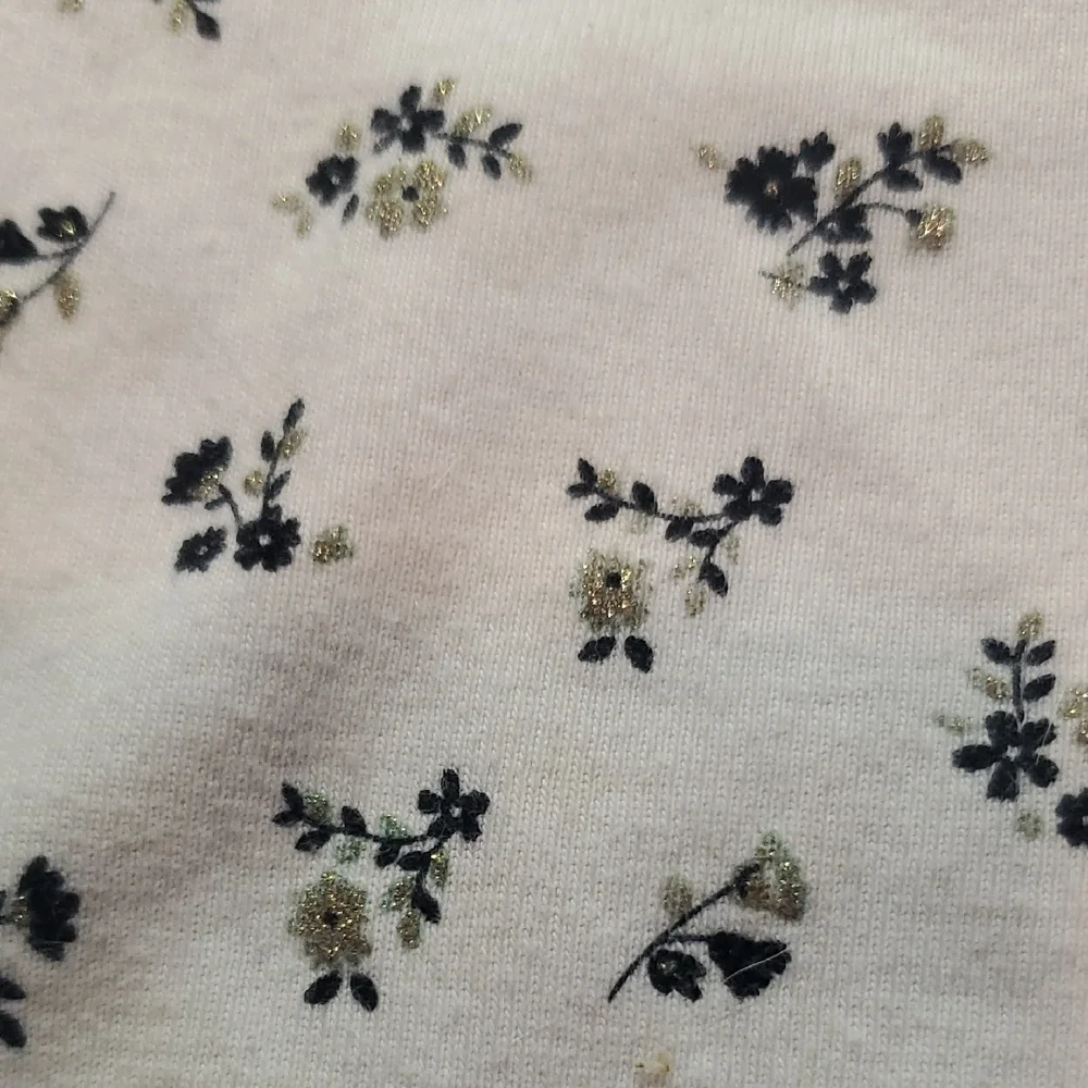 Carter's Cream Floral Long Sleeve Bodysuit